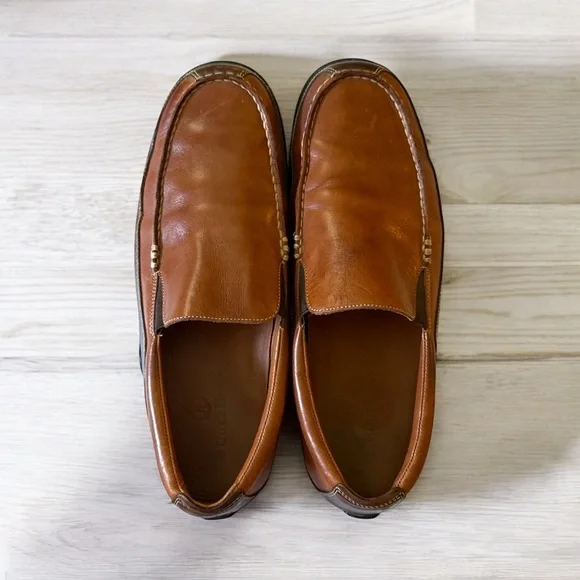 Cole Haan Venetian Suede Leather Slip-on Loafer VINTAGE Brown Travel Comfort VTG Cole Haan Great Jones Venitian Loafers Shoes Burgandy  main image 4